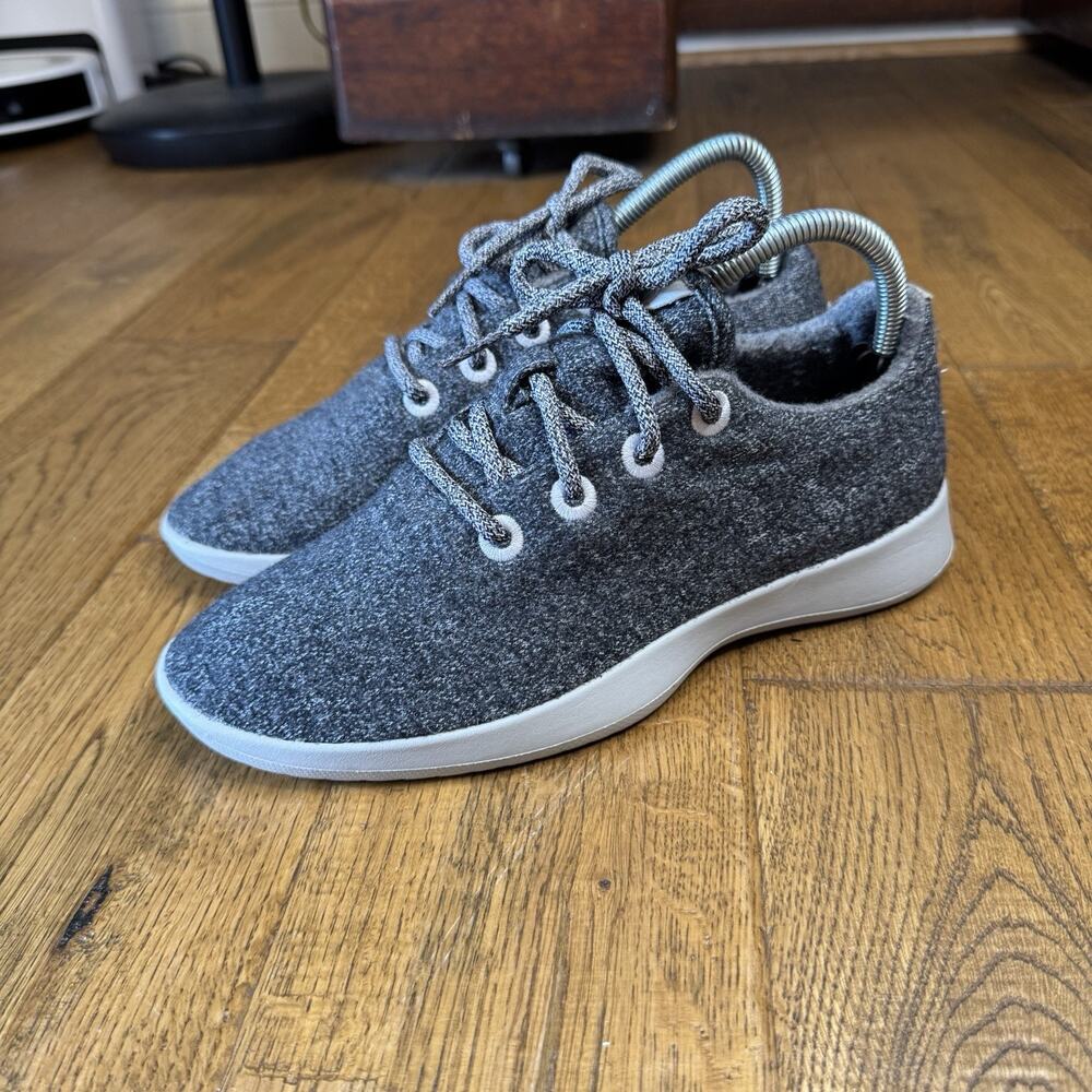 Allbirds Wool Runners Charcoal Grey Womens Sz 9 Running Walking Shoes Sneakers - Picture 3 of 6